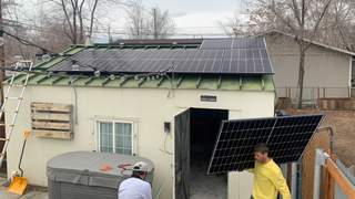 I Installed Solar Panels On My 89-Year-Old Garage To Make My Electric Car Truly Zero Emissions